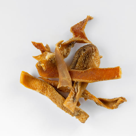 Pieces of Beef Tripe treat for dogs